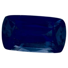 2.31 Ct Blue Sapphire Cushion Loose Gemstone
