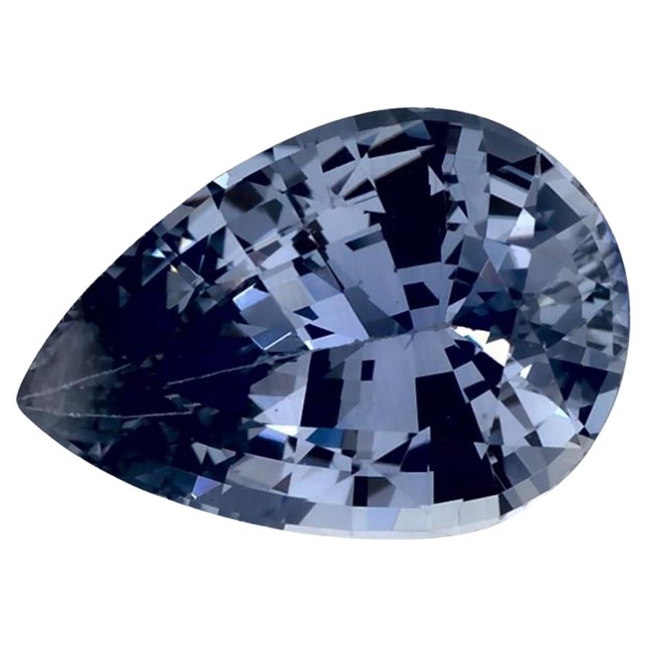 2.31 Ct Blue Sapphire Pear Loose Gemstone