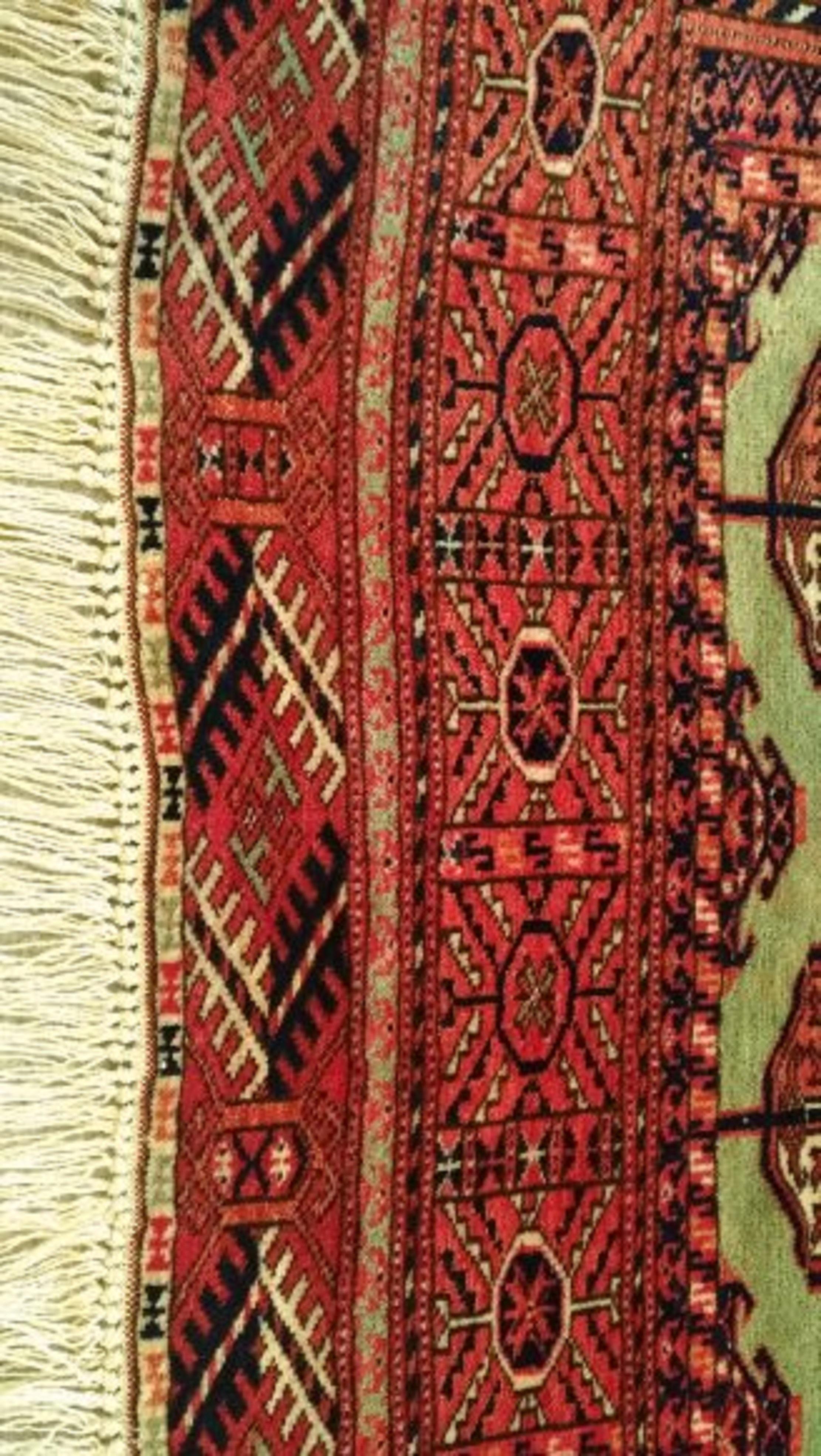 Tribal 231 - Exceptional Bukhara Carpet For Sale