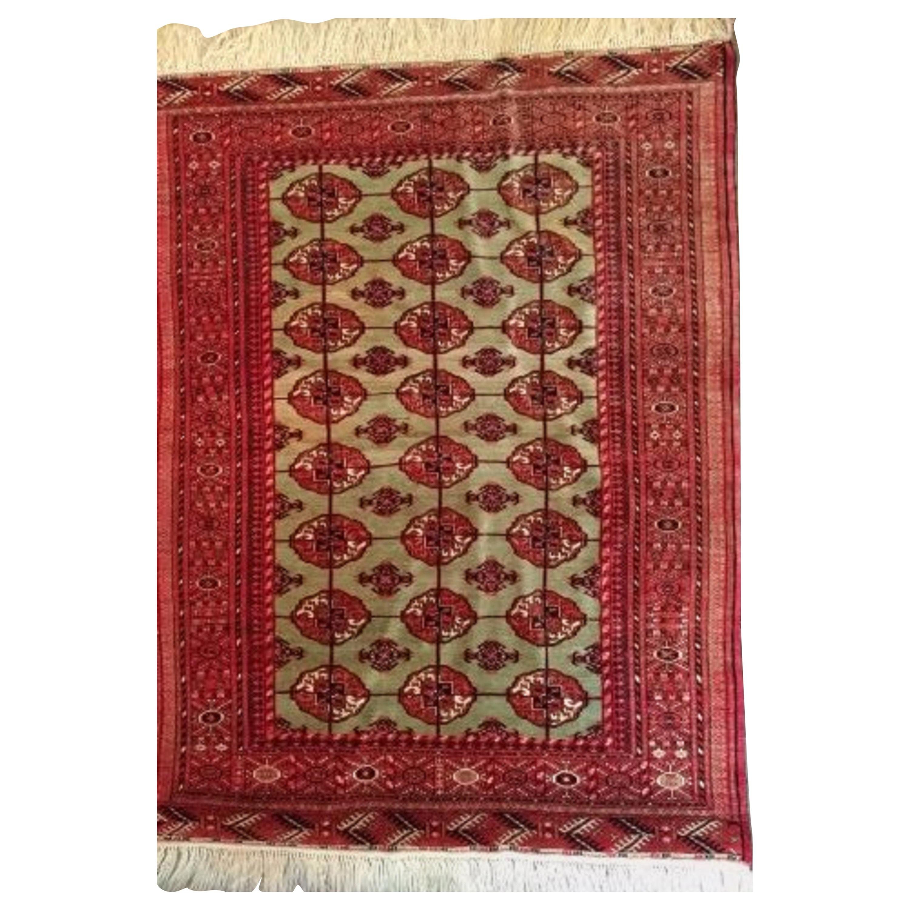 231 - Exceptional Bukhara Carpet For Sale