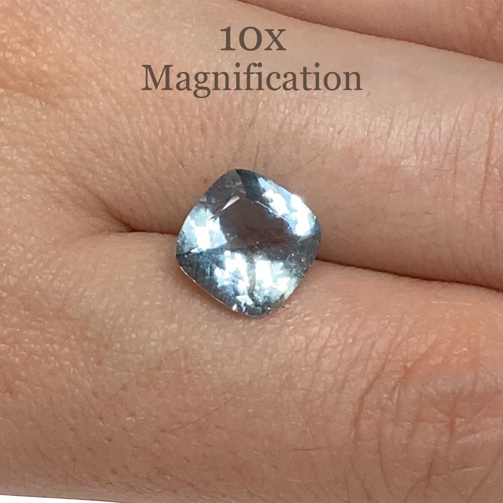 2.31ct Cushion Aquamarine For Sale 10