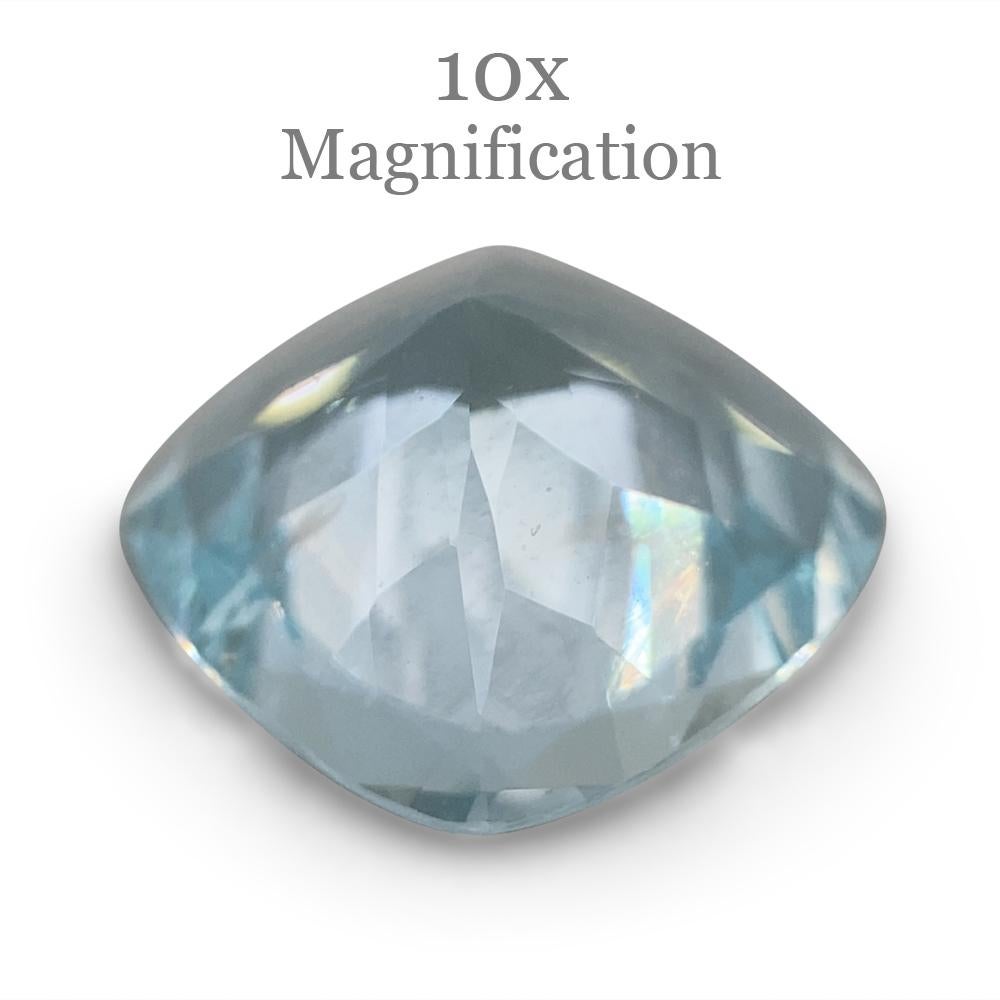2.31ct Cushion Aquamarine In New Condition For Sale In Toronto, Ontario