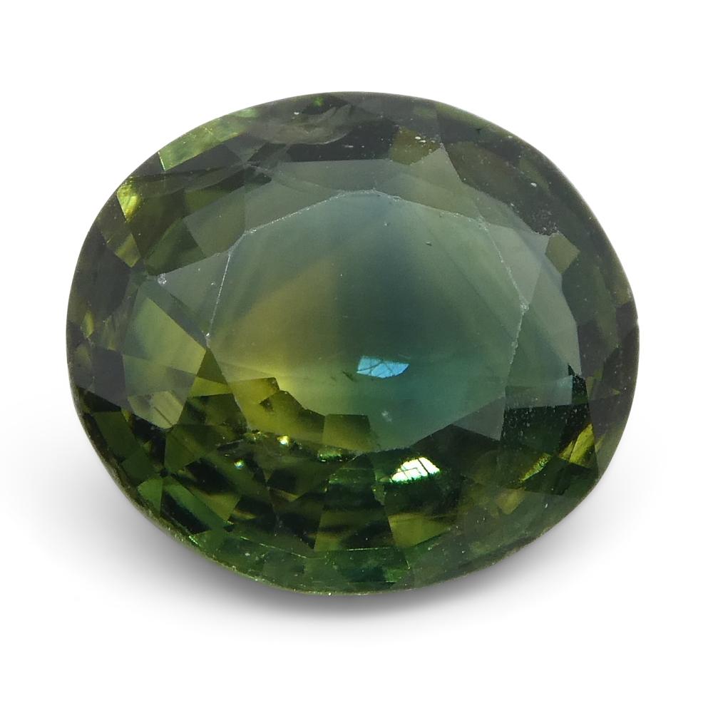 green and yellow gem