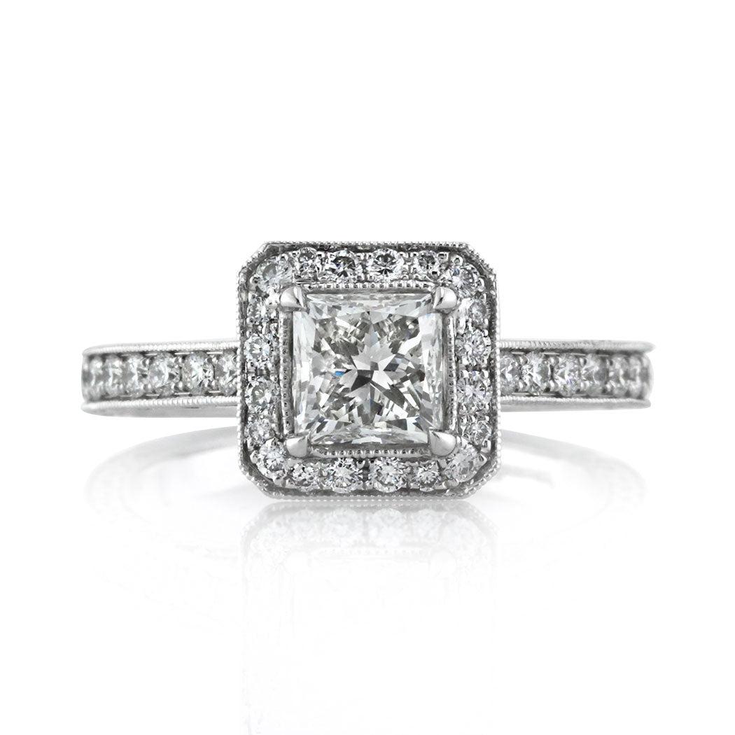 2.31ct Princess Cut Diamond Engagement Ring