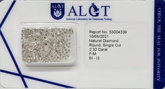 2.32 Carat ALGT Certified Diamonds