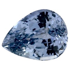 Gema suelta de zafiro azul pera de 2.32 qt