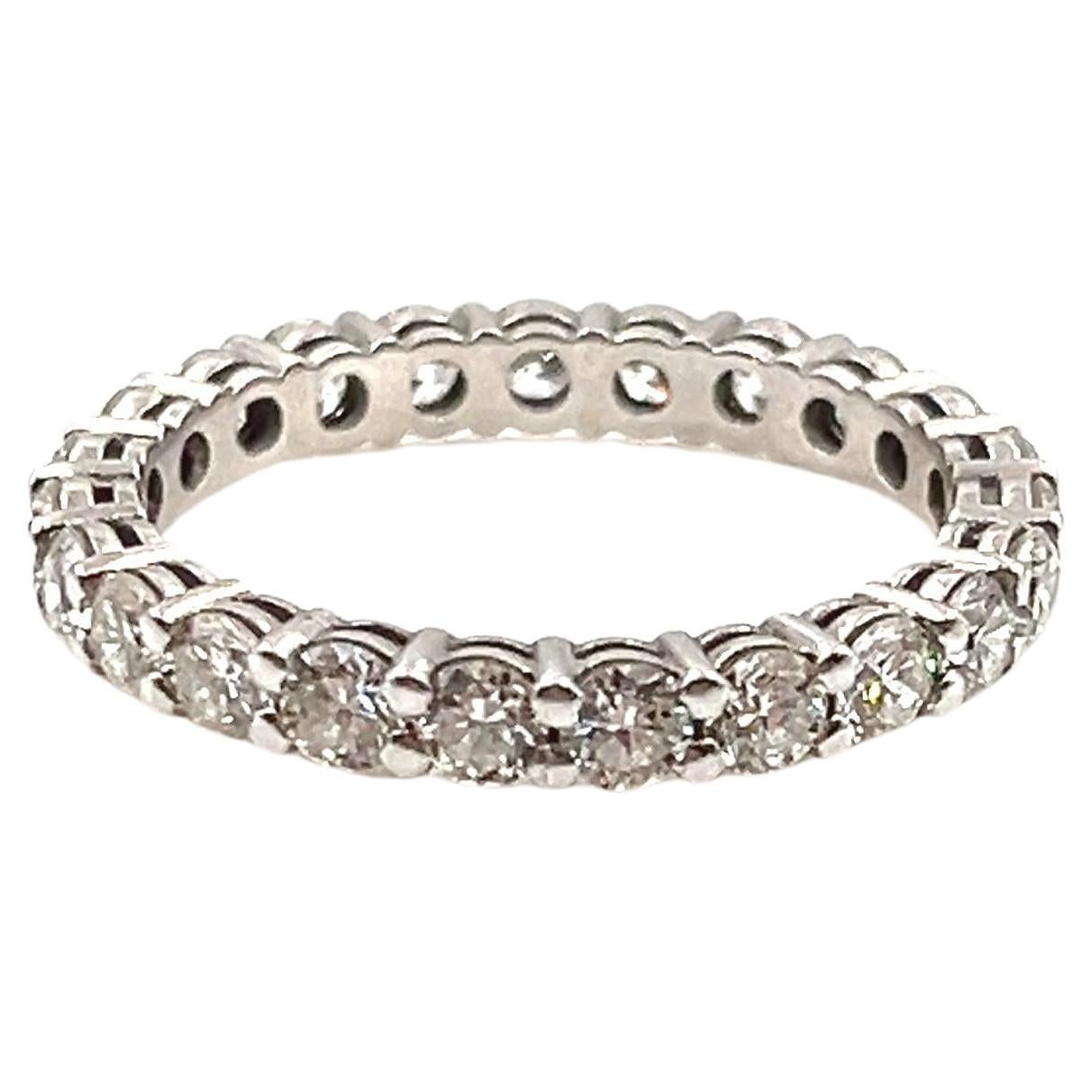 2.32 ct Diamond Eternity Ring For Sale