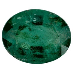 2.32 Ct Emerald Oval Loose Gemstone (pierre précieuse en vrac)