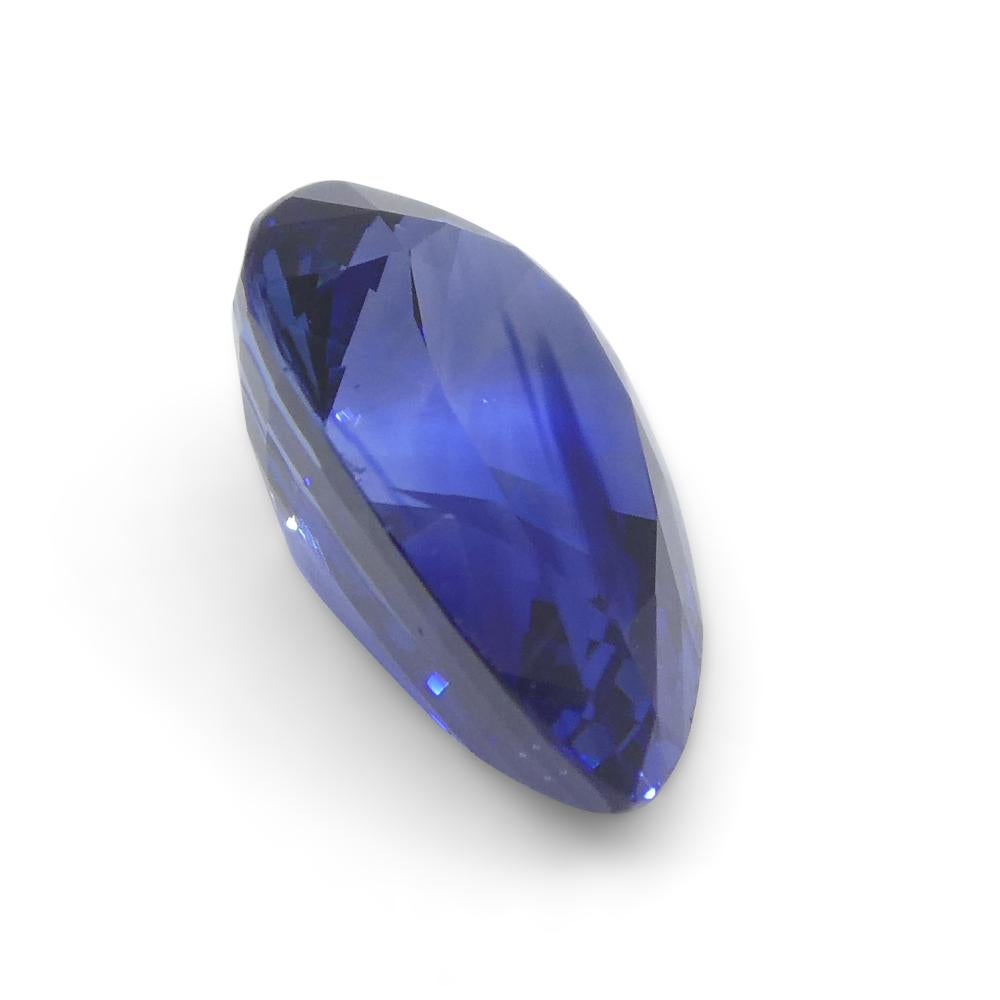 2.32ct Pear Blue Sapphire GIA Certified Sri Lanka For Sale 5