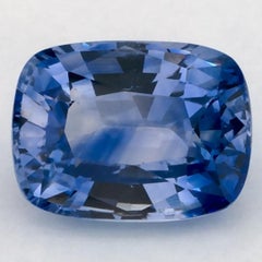 2.33 Ct Blue Sapphire Cushion Loose Gemstone