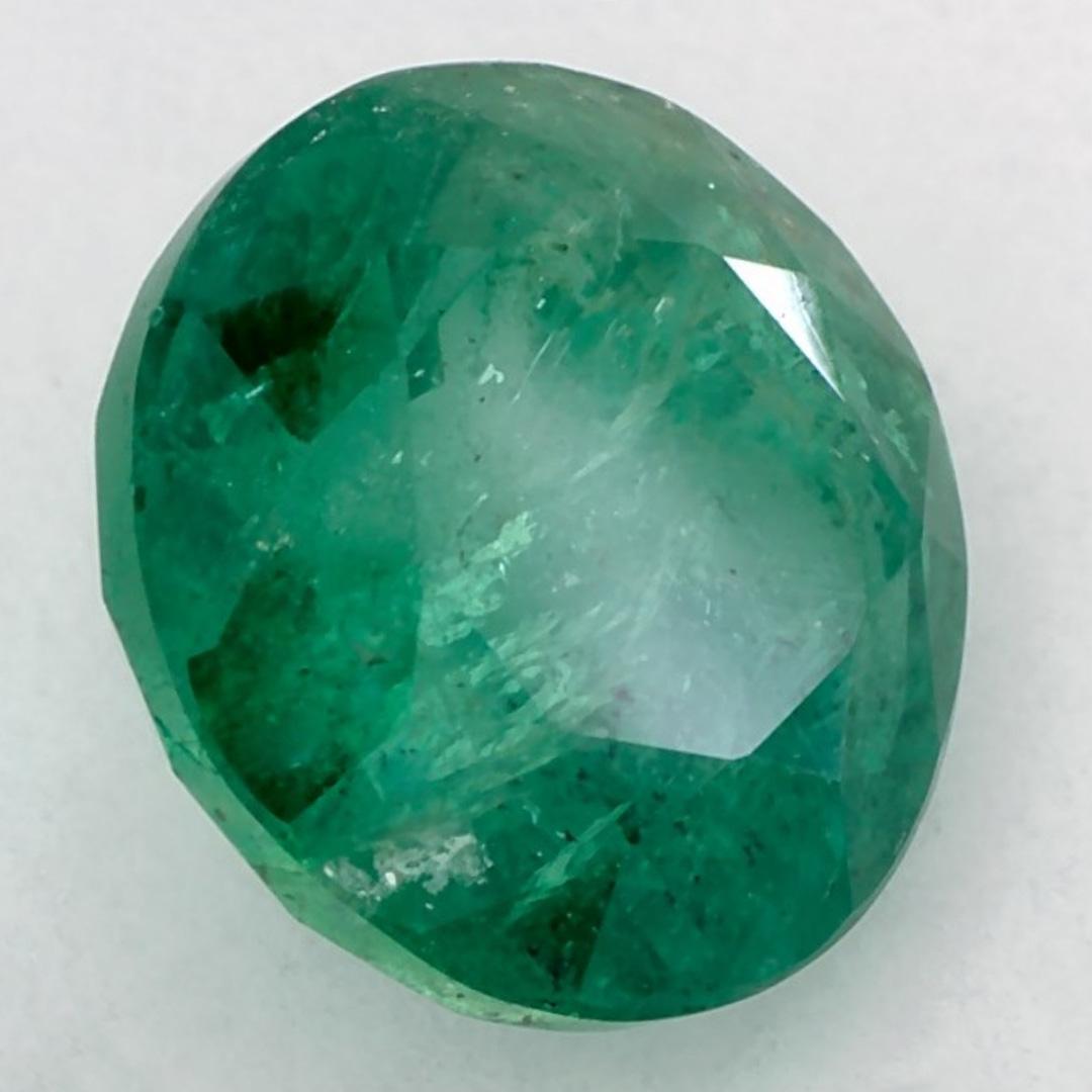 2.33 Ct Smaragd Runde Lose Edelstein (Rundschliff)