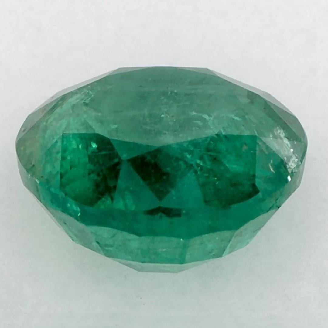 2.33 Ct Smaragd Runde Lose Edelstein im Zustand „Neu“ in Fort Lee, NJ