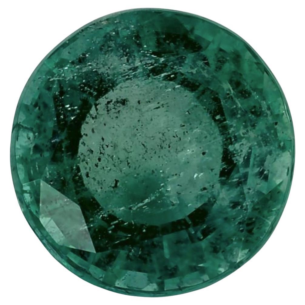 2.33 Ct Emerald Round Loose Gemstone (pierre précieuse en vrac)