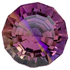 23.30 Carat Natural Loose Ametrine Round Shape Gem