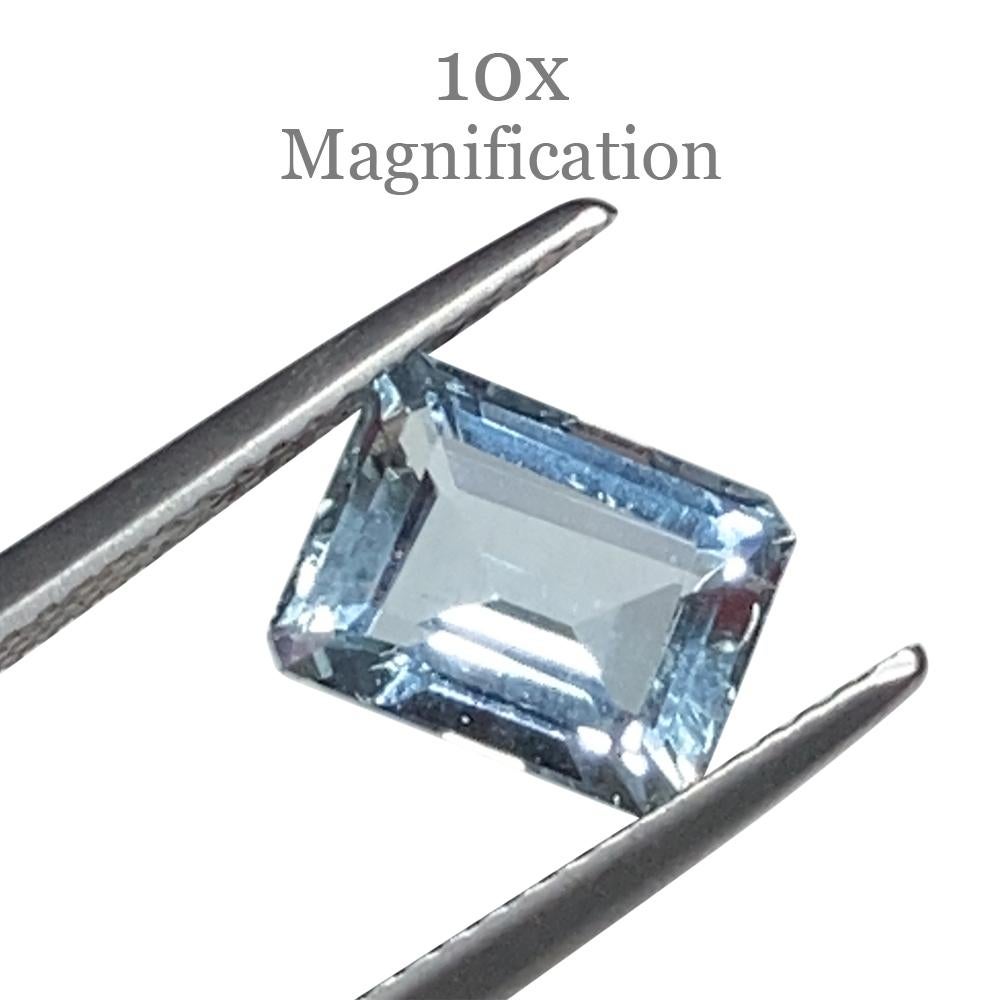 2.33ct Emerald Cut Aquamarine In New Condition For Sale In Toronto, Ontario