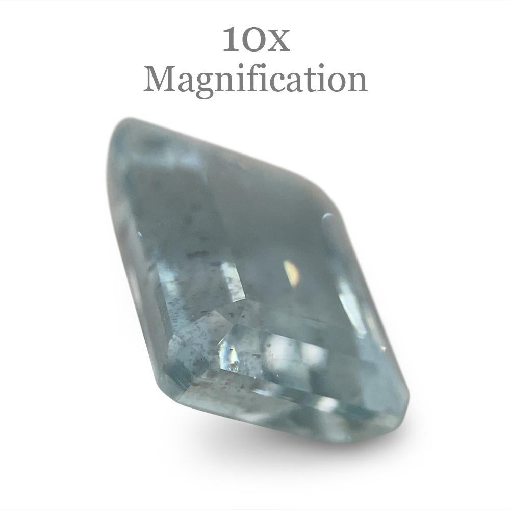 2.33ct Emerald Cut Aquamarine For Sale 1