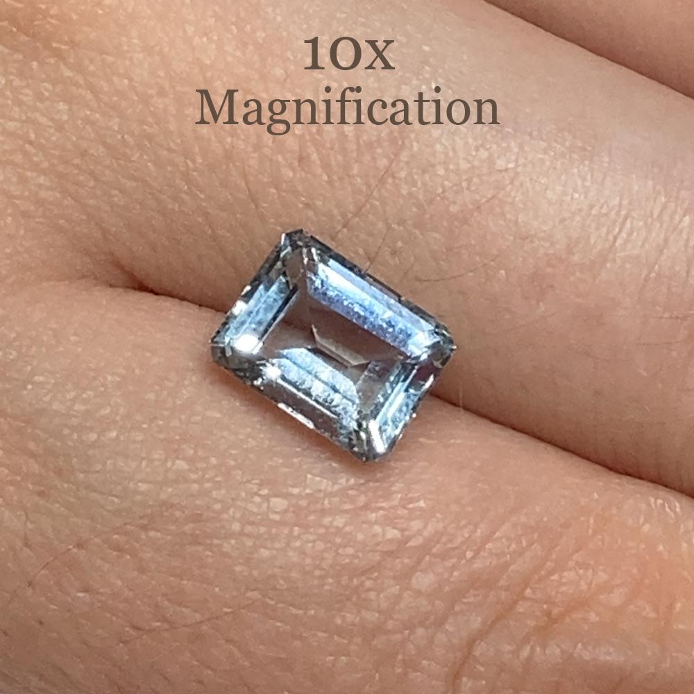 2.33ct Emerald Cut Aquamarine For Sale 2