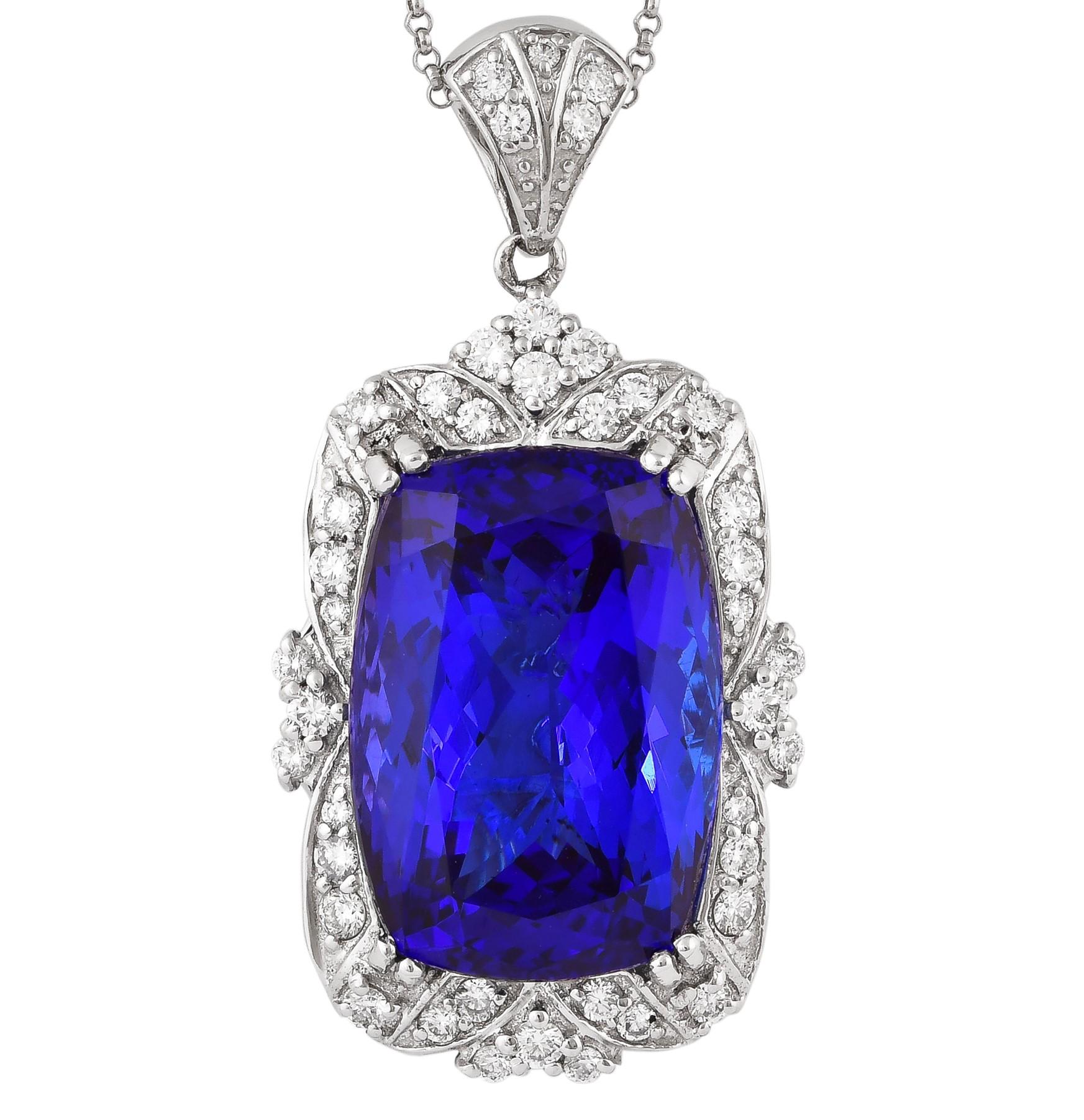 This collection features a selection of the most tantalizing Tanzanites. This enchanting East African gemstone can only be procured from one mine in the foothills of Mount Kilimanjaro, Tanzania. We have accented the rich purple-blue hues of this