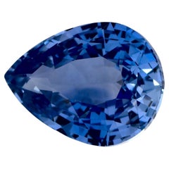 2.34 Ct Blue Sapphire Pear Loose Gemstone 2.34 Ct Blue Sapphire Pear Loose Gemstone