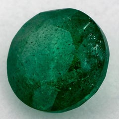 2.34 Ct Emerald Round Loose Gemstone