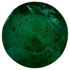2.34 Ct Emerald Round Loose Gemstone