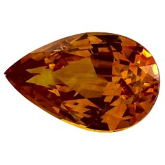 2.34 Ct Yellow Sapphire Pear Loose Gemstone