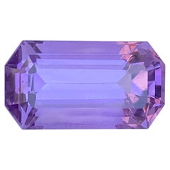23.45 Carats Natural Loose Amethyst Gemstone Emerald Cut