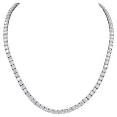 Spectra Fine Jewelry, 23.48 Carat Diamond Tennis Necklace