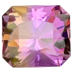 2.35 Carat Nature Loose Bi Color Ametrine Stone Fancy Cut Brazilian Gemstone
