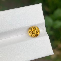 2.35 Carat Natural Loose Mali Garnet Round Shape Gemstone Mali’s Gemstone