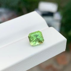 2.35 Carats Loose Fancy Cut Peridot Pakistan Mine