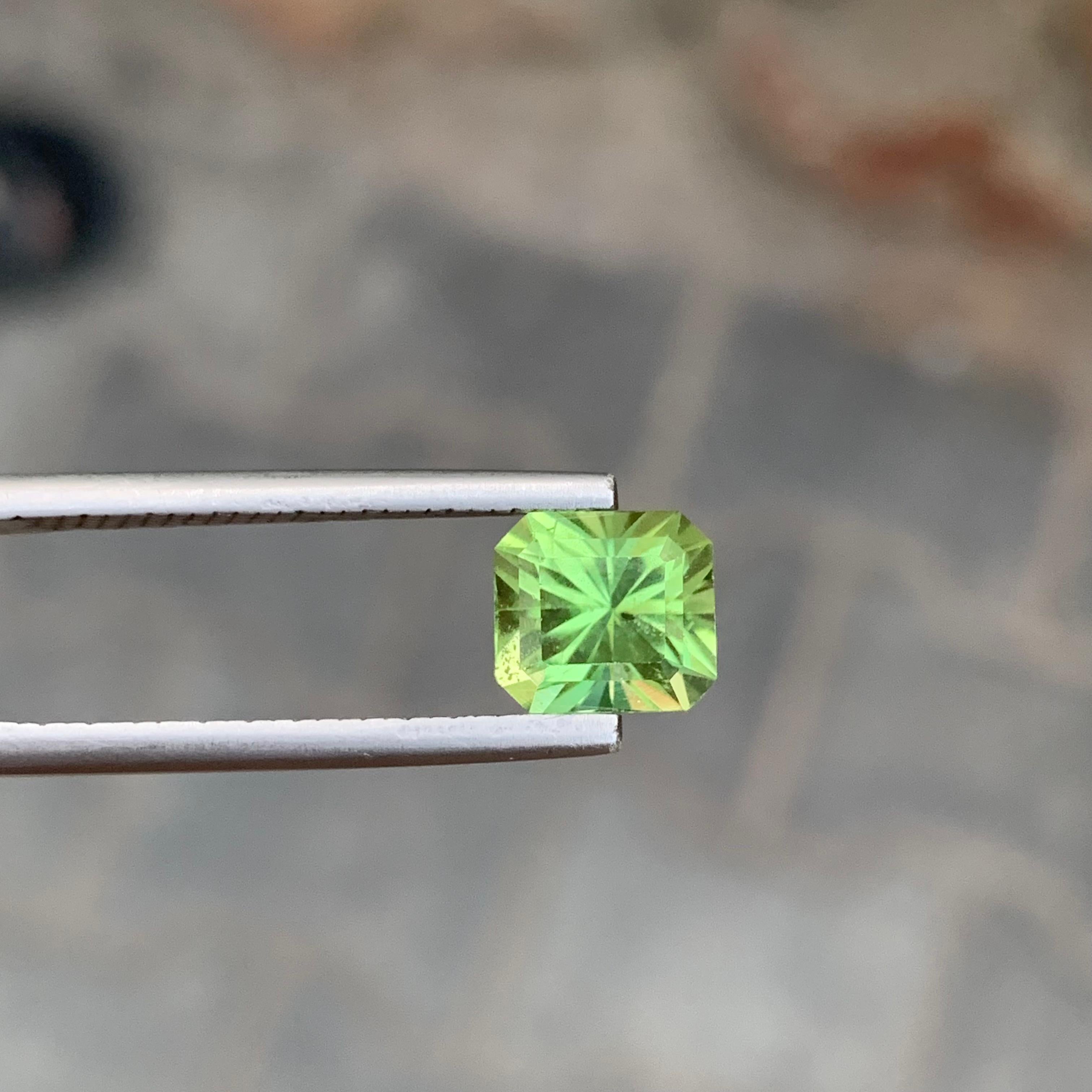2.35 Carats Loose Fancy Cut Peridot Pakistan Mine For Sale 1