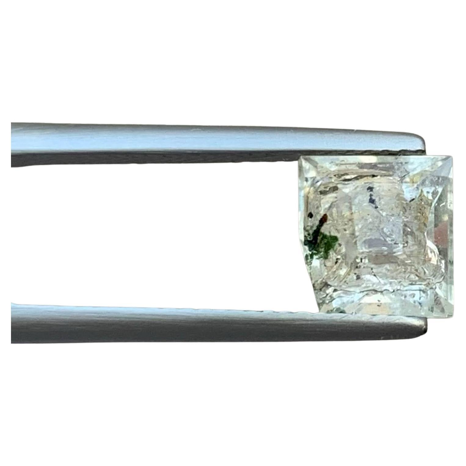 2,35 Carati di Quarzo Petrolio Naturale Sciolto Taglio Baguette Gemma Pakistana
