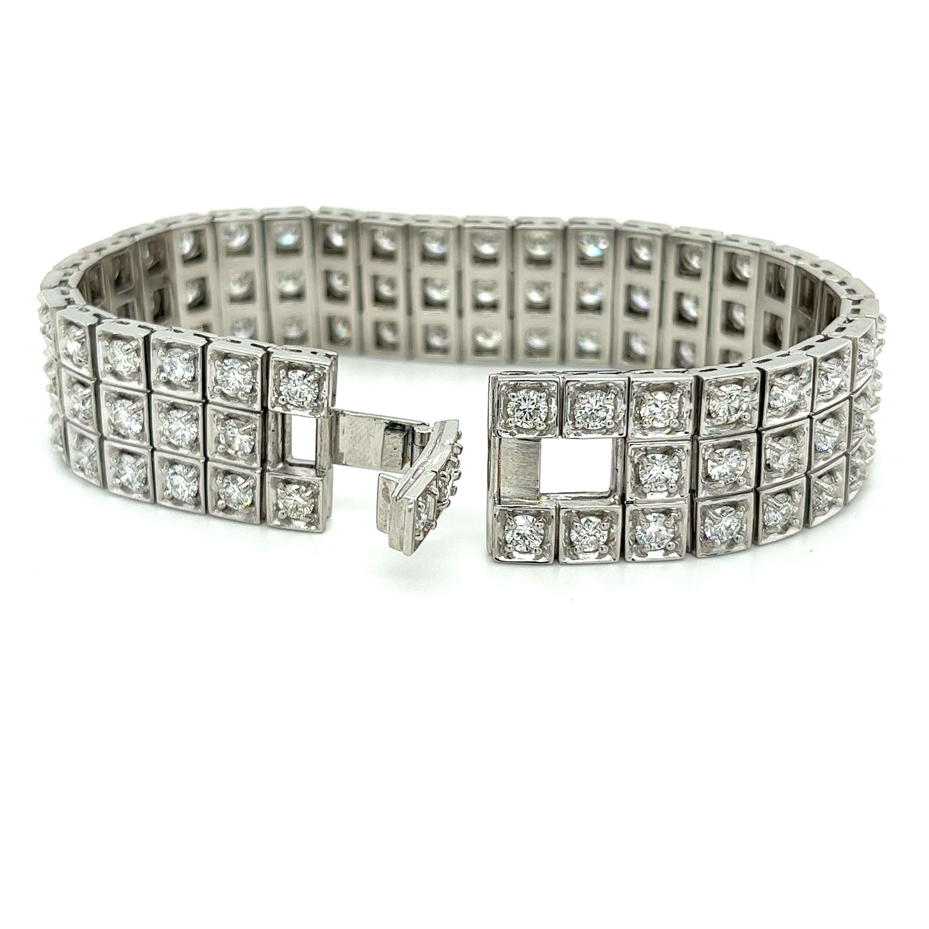 25 carat diamond bracelet
