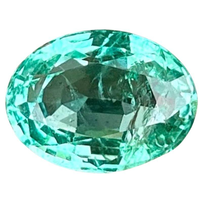 2,35 quilates Piedra Esmeralda Talla Ovalada Facetada Natural de Zambia