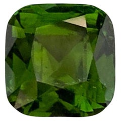 2,35 quilates Piedra turmalina verde talla cojín Piedra preciosa natural afgana