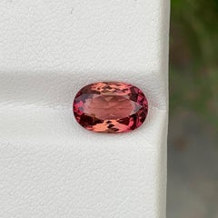2,35 Karat Natürlicher loser rosa Turmalin Ovalform aus Kongo Mine