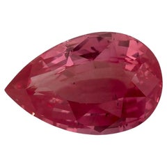 2.35 Ct Pink Sapphire Pear Loose Gemstone (pierre précieuse en vrac)