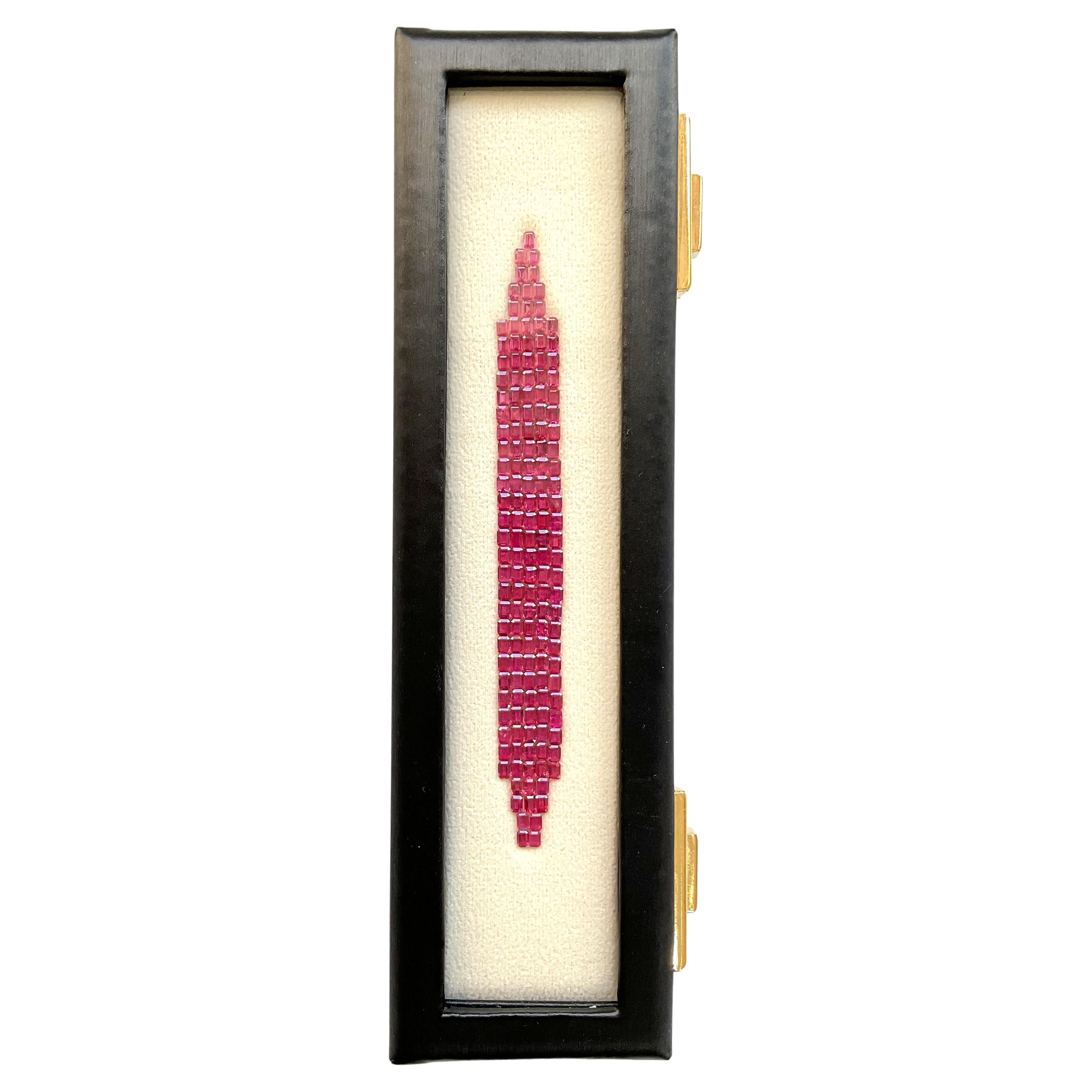 23.53 Carats Mozambique Ruby No-Heat Octagon Cut stone For Jewelry natural Gem For Sale
