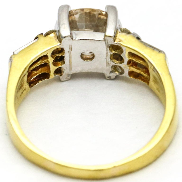 2 36 Carat 18  Karat  Gold  Diamond  Engagement  Ring  For Sale 