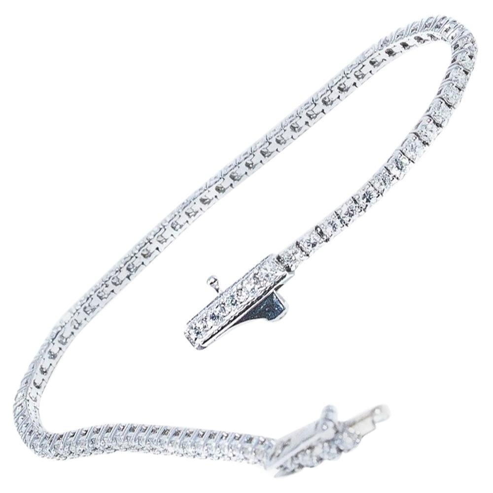 2.36 Carat Diamond Tennis Bracelet