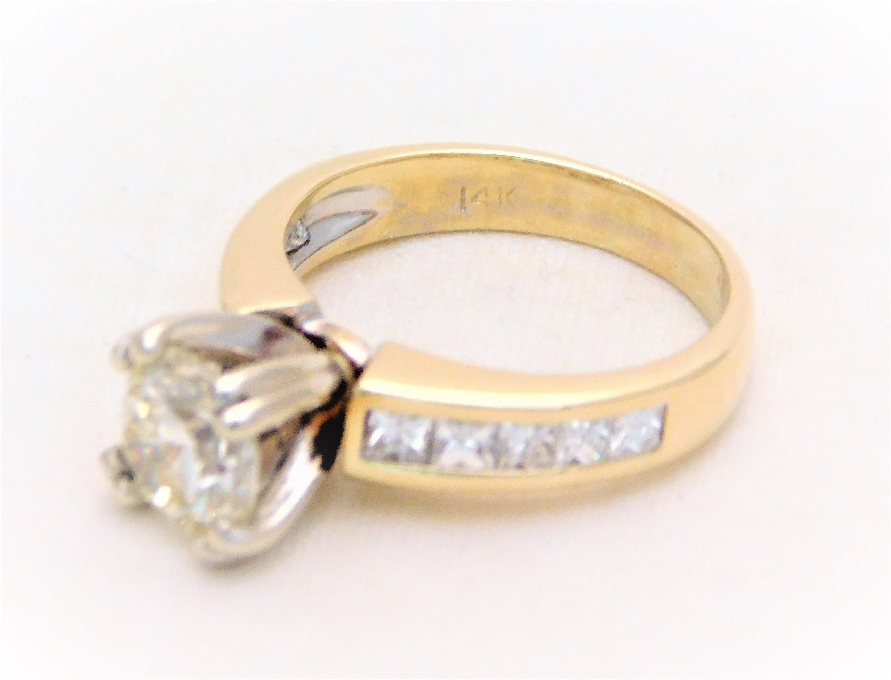 2.36 Carat Vintage Diamond Engagement Ring 5