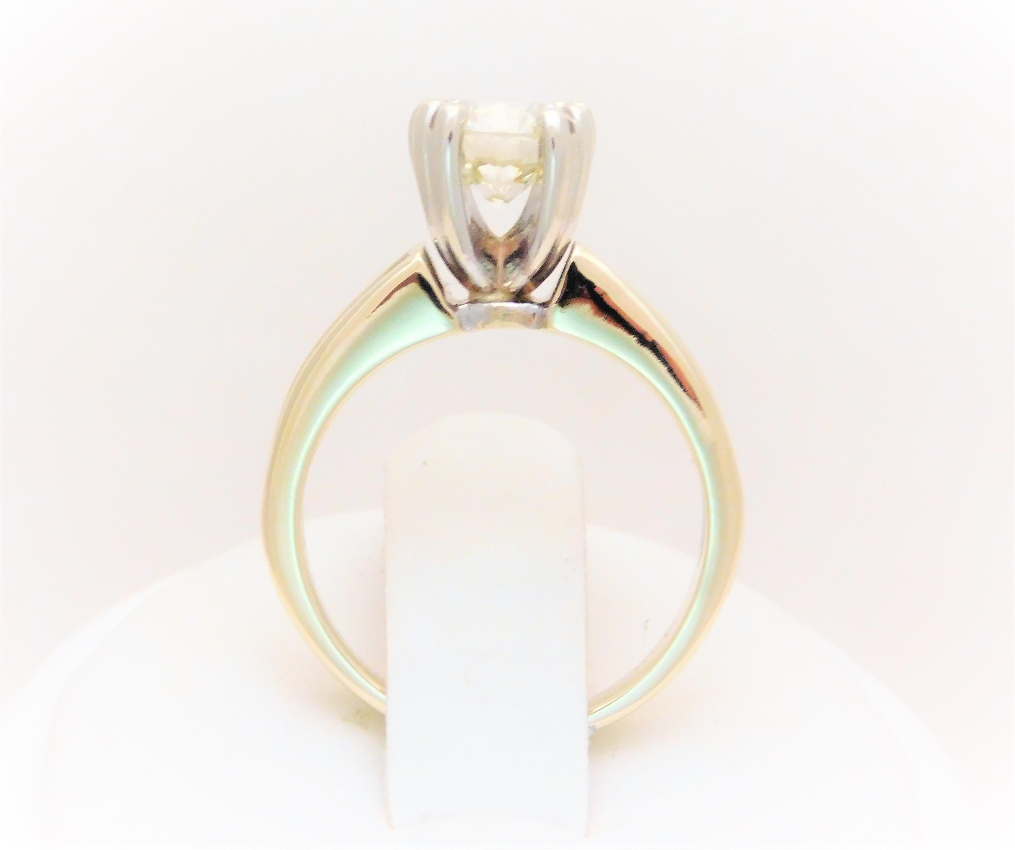 2.36 Carat Vintage Diamond Engagement Ring 2