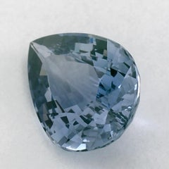 2.36 Ct Blue Sapphire Pear Loose Gemstone