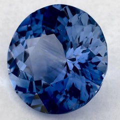 2.36 Ct Blue Sapphire Round Loose Gemstone (pierre précieuse en vrac)