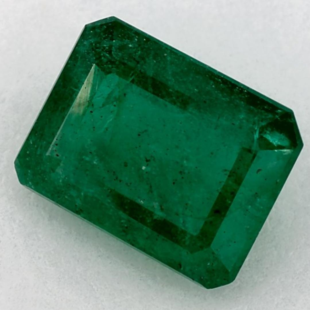 Octagon Cut 2.36 Ct Emerald Octagon Loose Gemstone For Sale