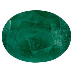 2.36 Ct Emerald Oval Loose Gemstone (pierre précieuse en vrac)