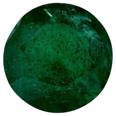2.36 Ct Emerald Round Loose Gemstone