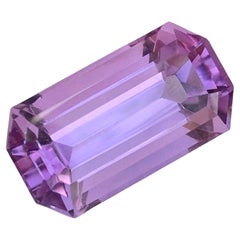 23,60 Quilates Amatista Púrpura Natural Suelta Talla Esmeralda Gema