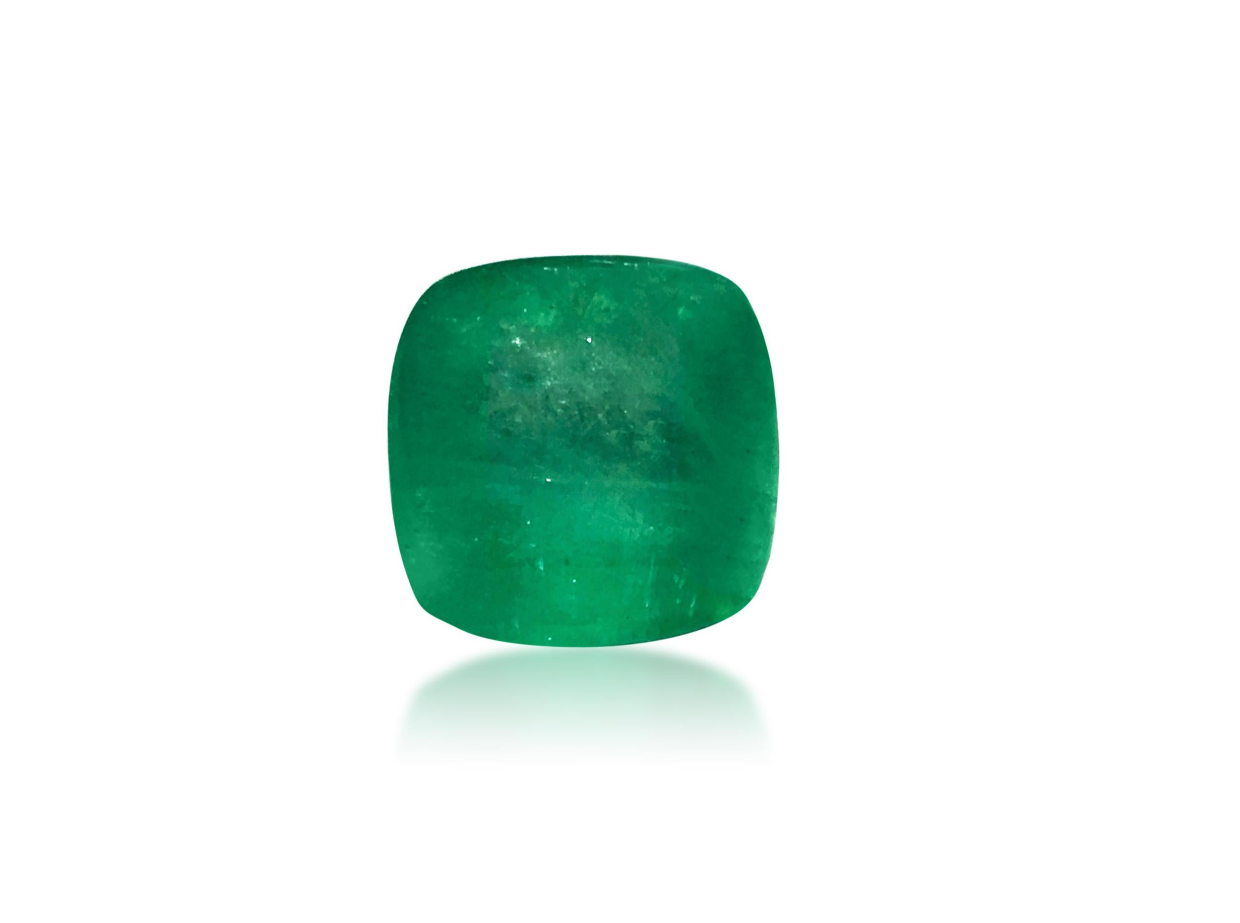 Women's or Men's 23.65 Carat Natural Loose Emerald Gemstone. AAA Gem For Sale